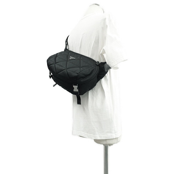 Prada Re Nylon Quilted Body Bag - Picture 9 of 9